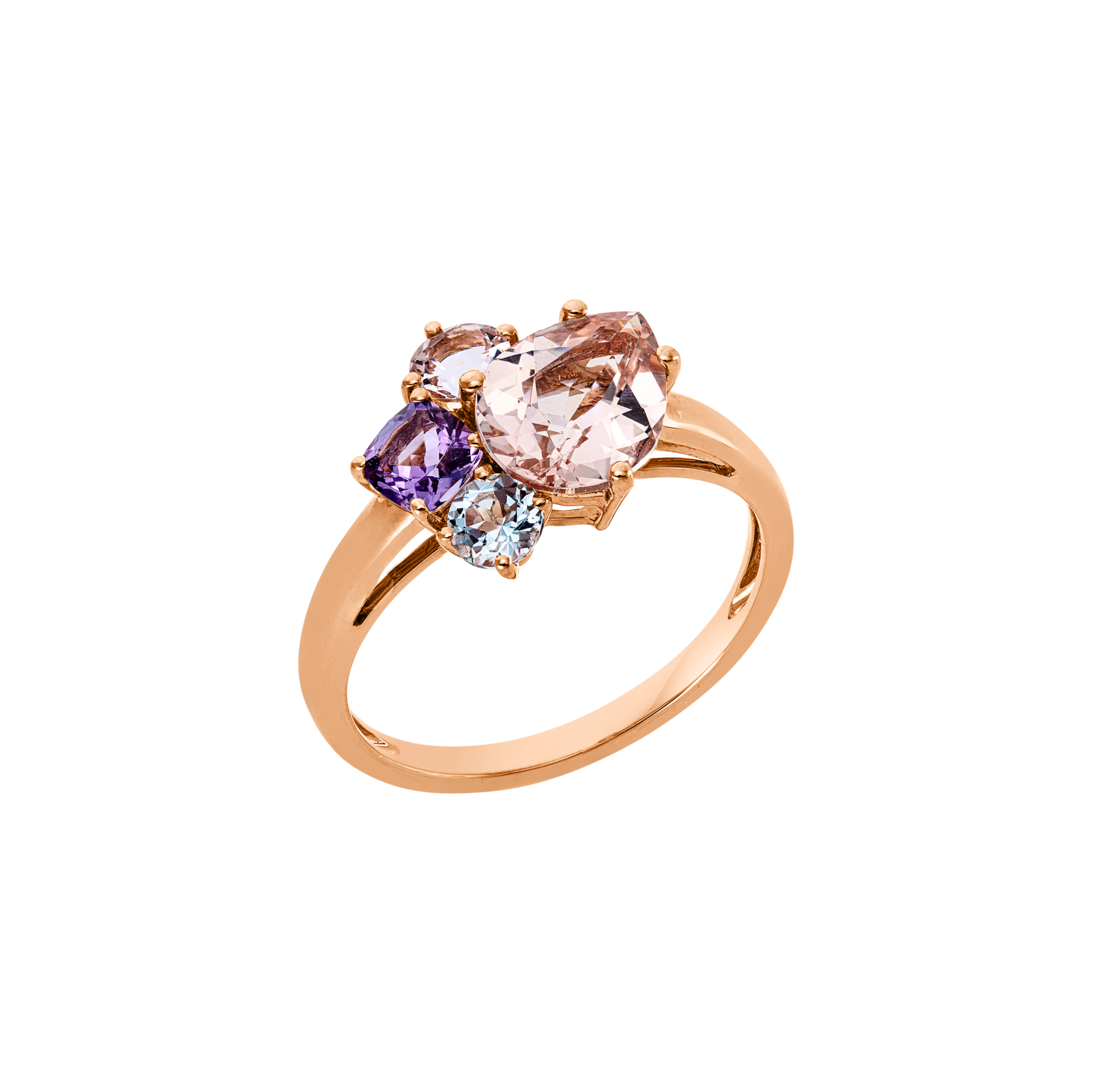 Brogle Classic colored stone ring