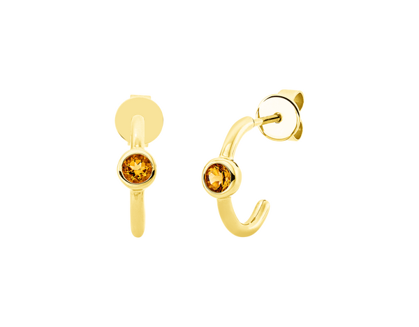 Brogle Classic Citrinohrstecker