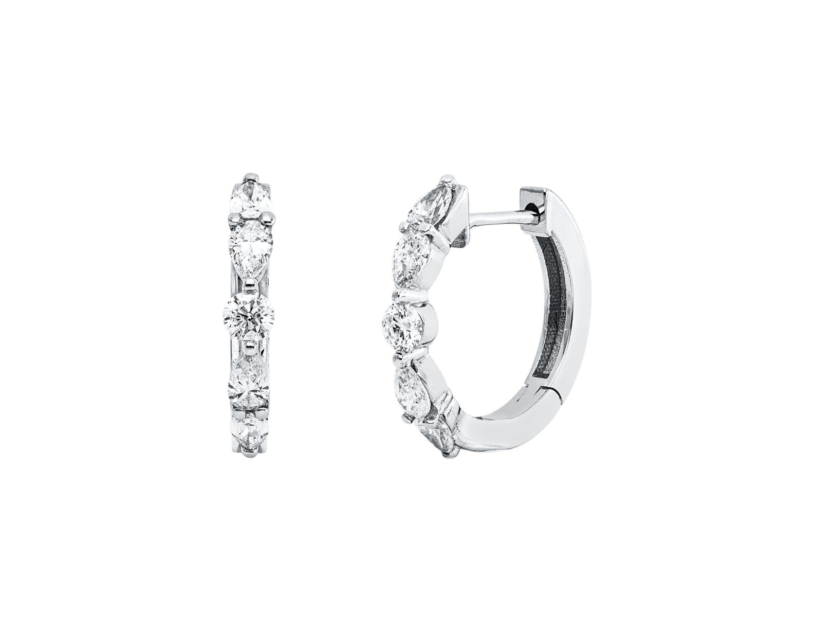 Brogle Classic Diamantcreolen