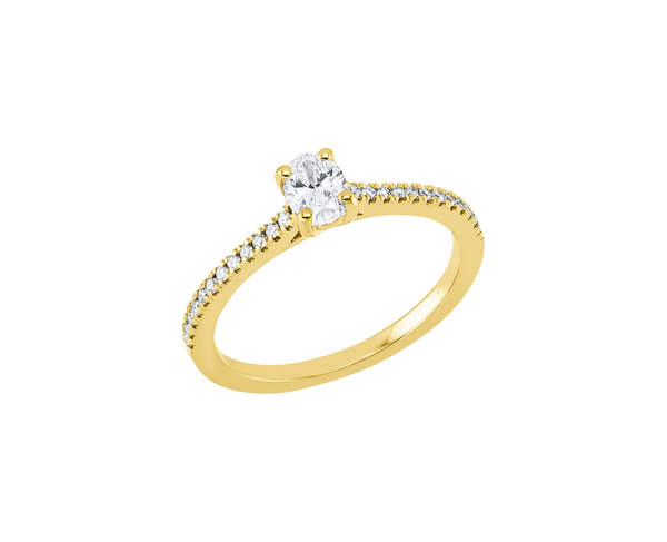 Brogle Classic solitaire ring Brogle Classic solitaire ring