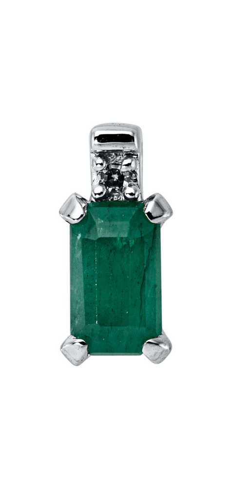 Brogle Classic emerald pendant
