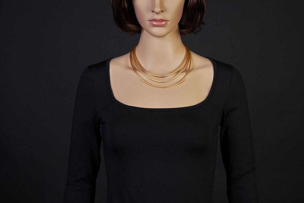 Brogle Classic Knit Gold Chain 3mm Brogle Classic Knit Gold Chain 3mm