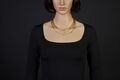 Brogle Classic Knit Gold Chain 3mm Brogle Classic Knit Gold Chain 3mm