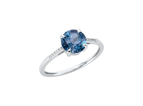 Brogle Classic topaz ring