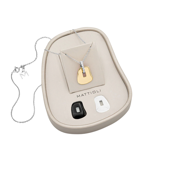 Mattioli Puzzle Ceramica necklace box, with 3 puzzles Mattioli Puzzle Ceramica necklace box, with 3 puzzles