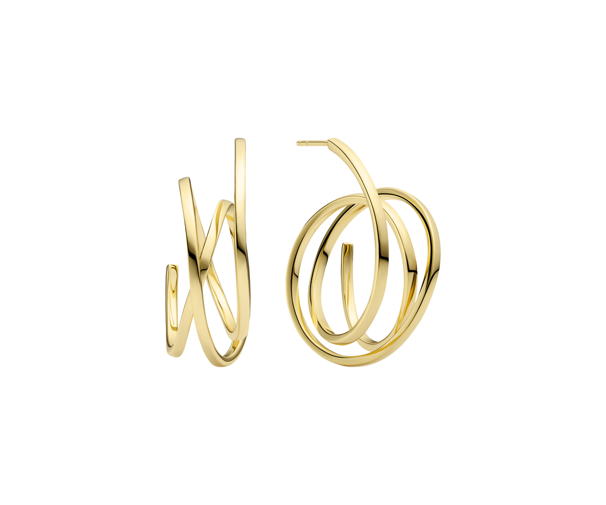 18 carat gold plated silver