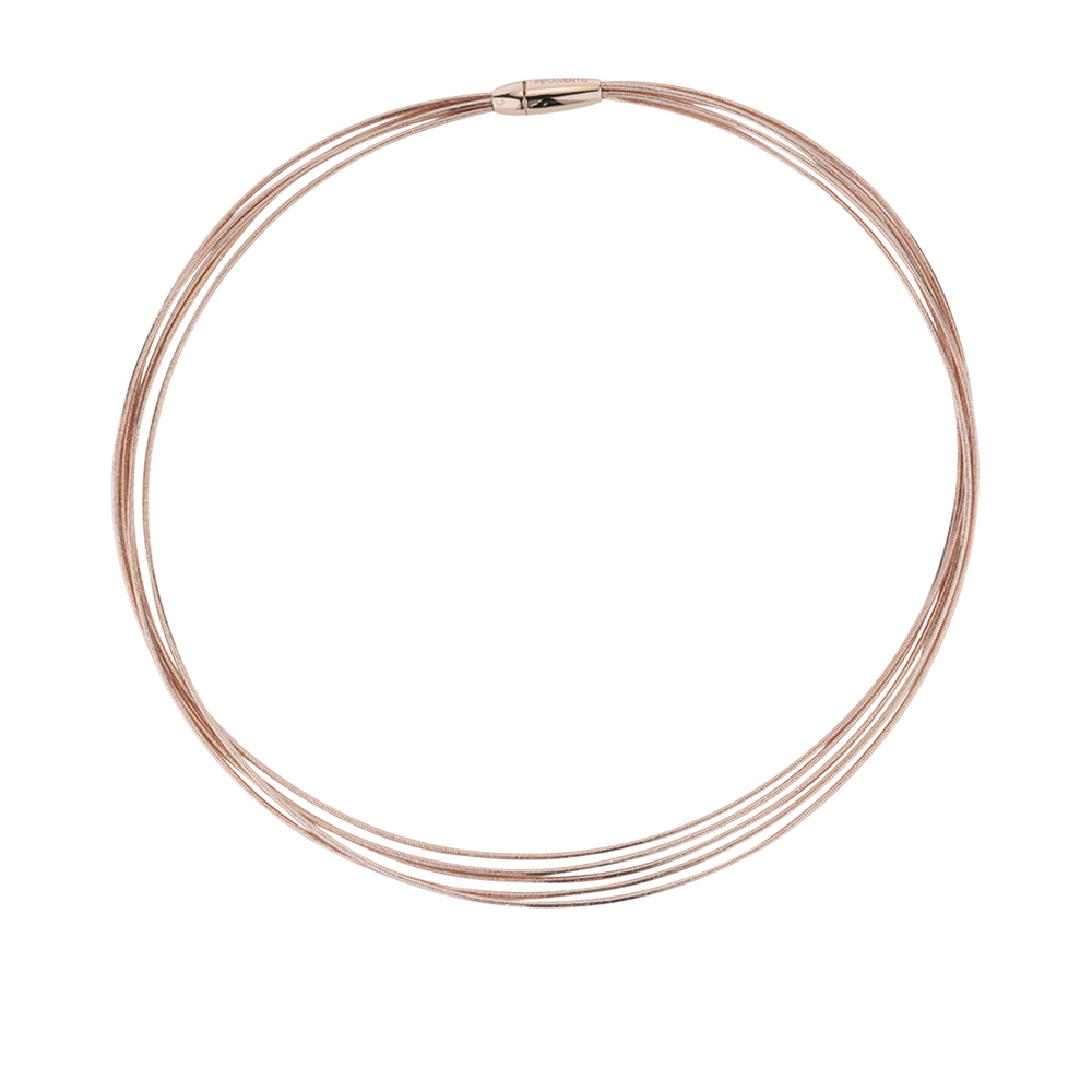 rosévergoldetes Silber