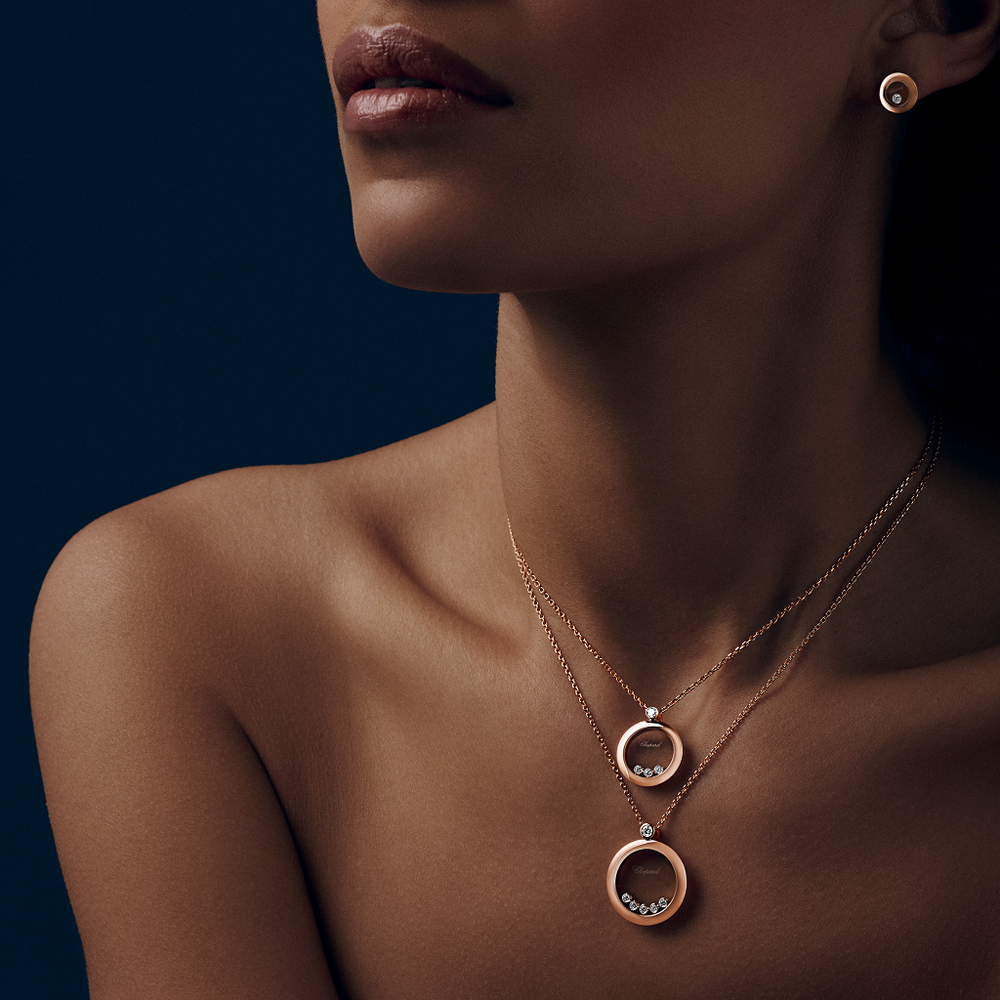 Chopard Happy Diamonds Icons Round Joaillerie necklace with pendant