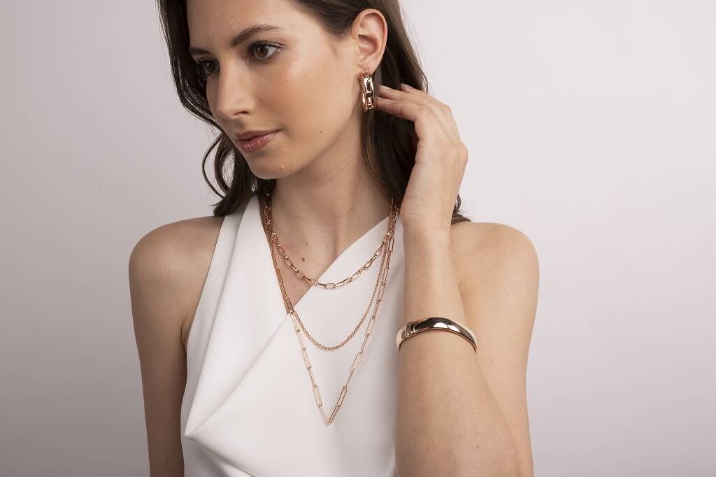 Bronzallure Purezza hoop earrings