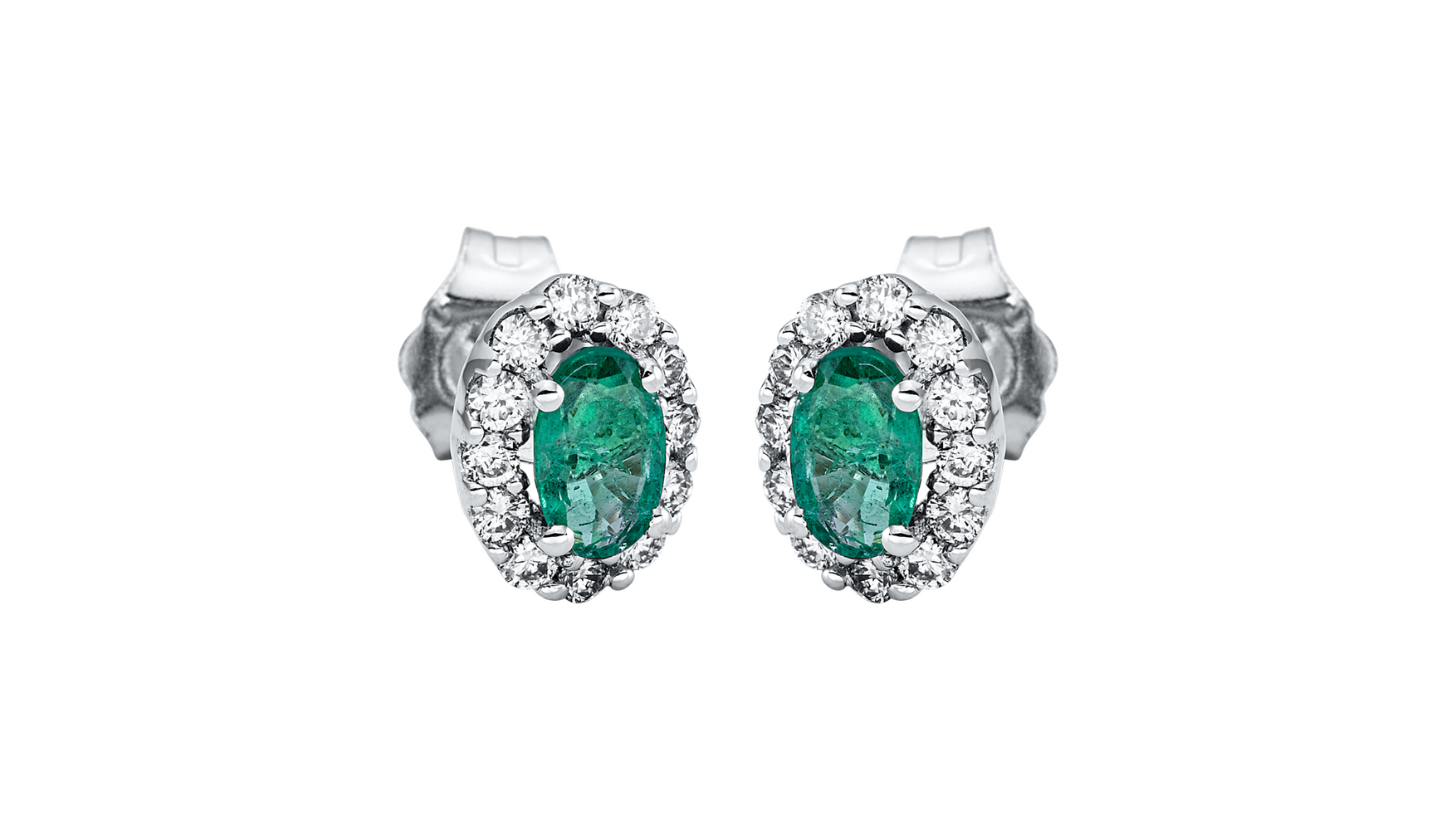 Brogle Classic emerald stud earrings Brogle Classic emerald stud earrings