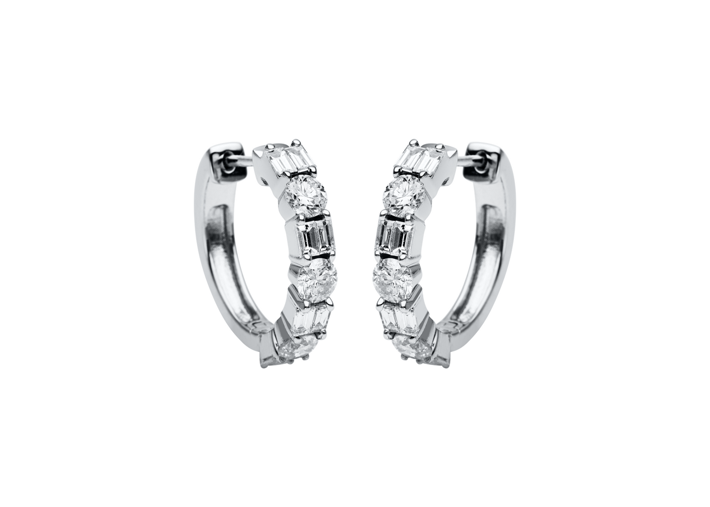 Brogle Classic Diamantcreolen Brogle Classic Diamantcreolen