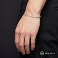 Brogle Classic anchor bracelet 4mm Brogle Classic anchor bracelet 4mm