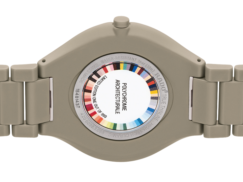 Rado True Thinline Les Couleurs Le Corbusier 39mm