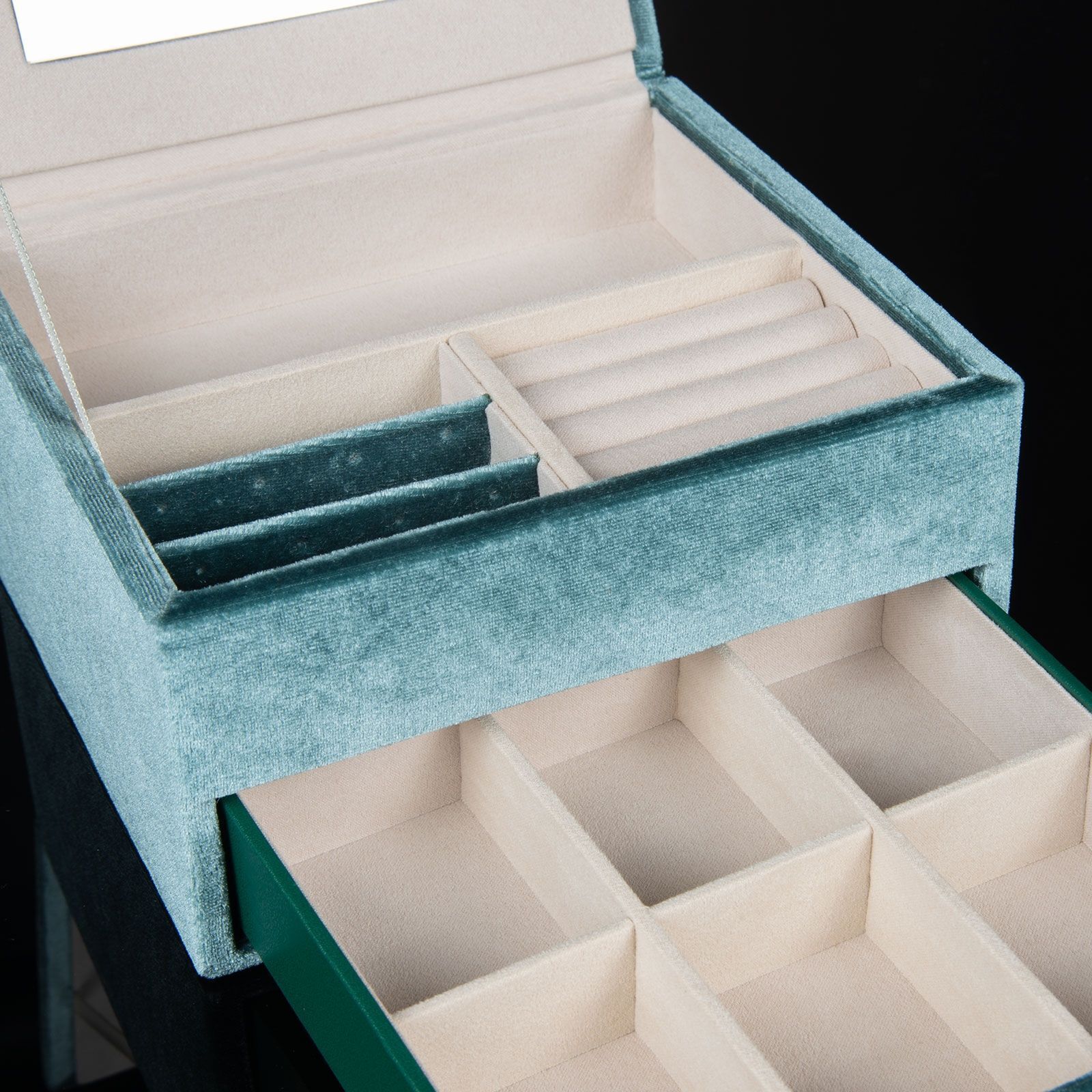 Friedrich Schmuckkästchen Chenille - Türkis Friedrich Schmuckkästchen Chenille - Türkis