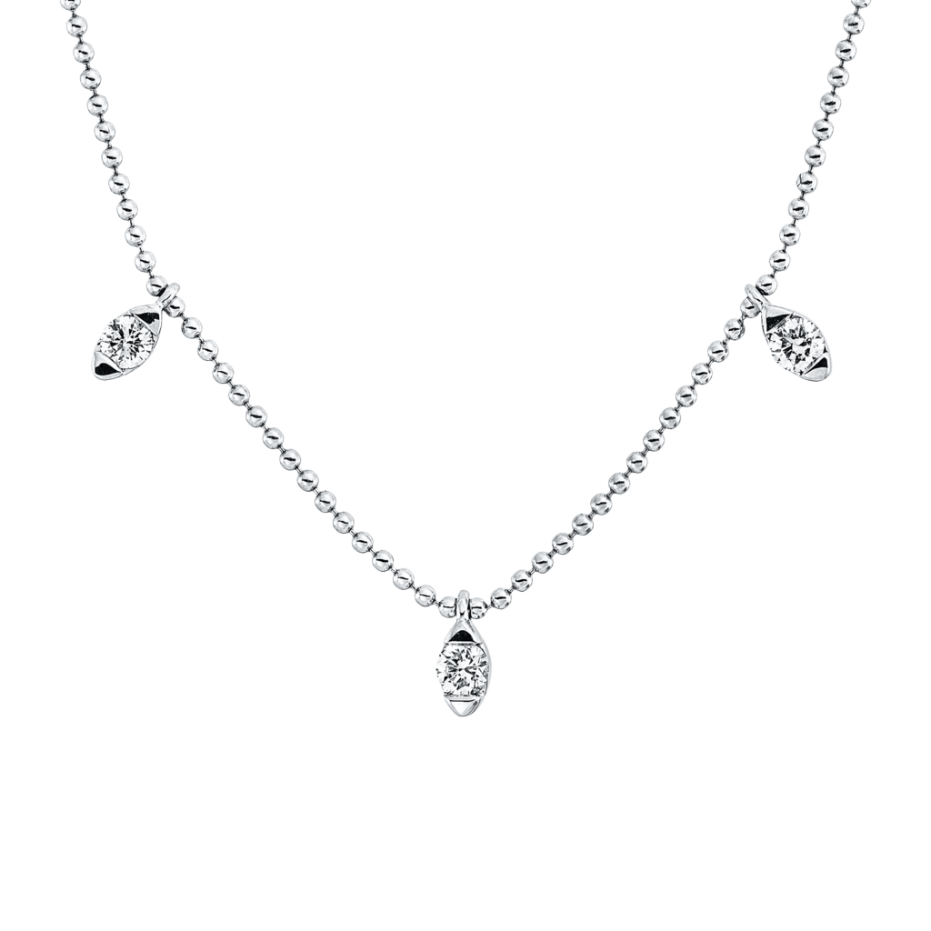 Brogle Classic necklace with diamond pendant Brogle Classic necklace with diamond pendant