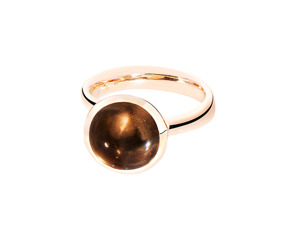 Tamara Comolli Bouton Rauchquarz L Ring