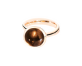 Tamara Comolli Bouton Rauchquarz L Ring Tamara Comolli Bouton Rauchquarz L Ring