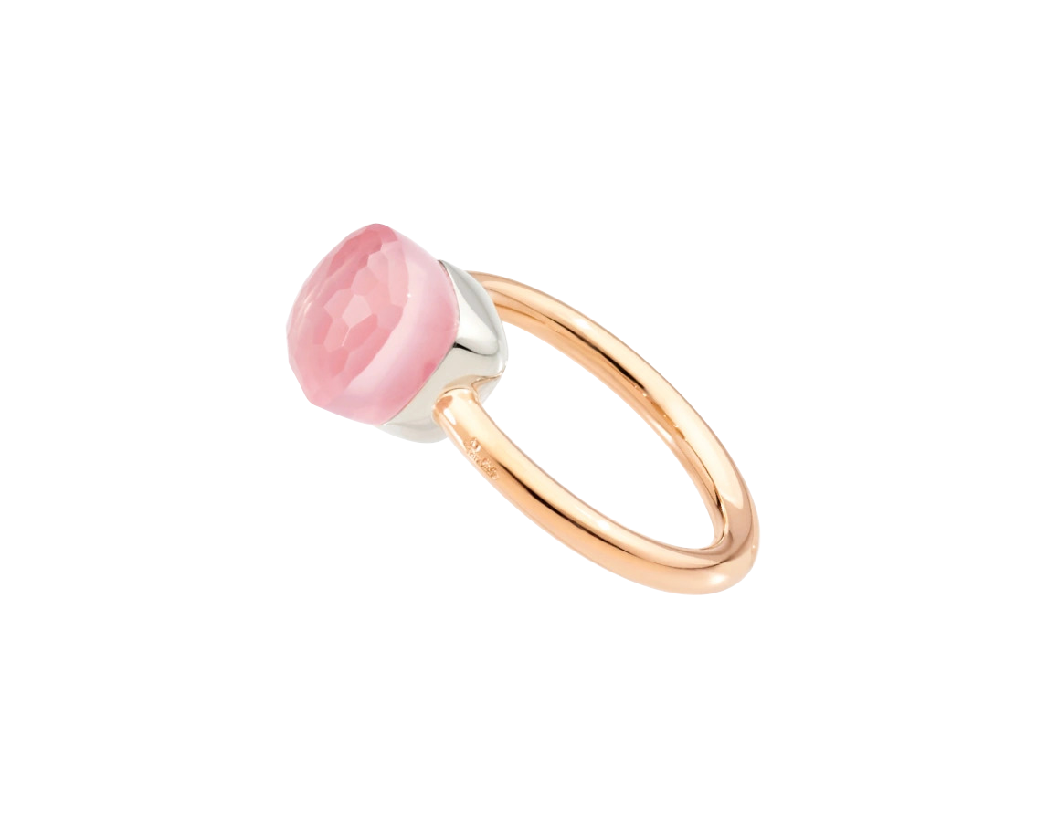 Pomellato Nudo Petit Rose Quartz Ring Pomellato Nudo Petit Rose Quartz Ring