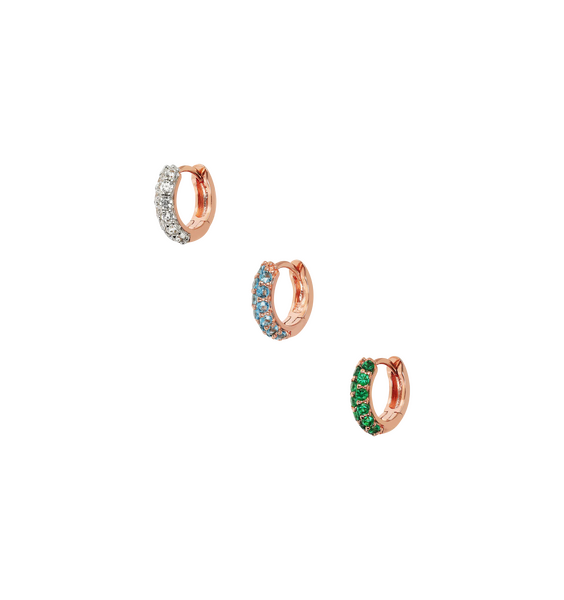 Bronzallure Altissima hoop earrings set Bronzallure Altissima hoop earrings set