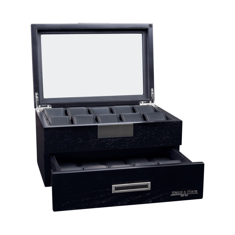 Heisse & Söhne watch box Monteray 20 ash