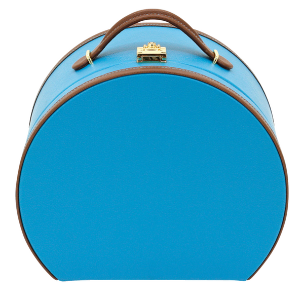 Friedrich Cosmetic Jewelry Case Ascot - La lumière bleue/Brown