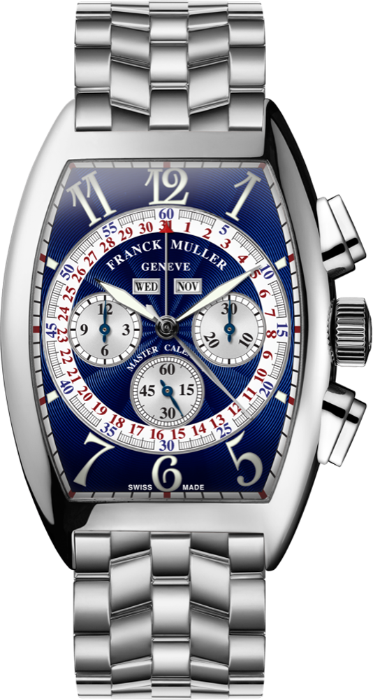 Franck Muller Cintrée Curvex Master Calendar Chronograph 47 x 34mm Franck Muller Cintrée Curvex Master Calendar Chronograph 47 x 34mm