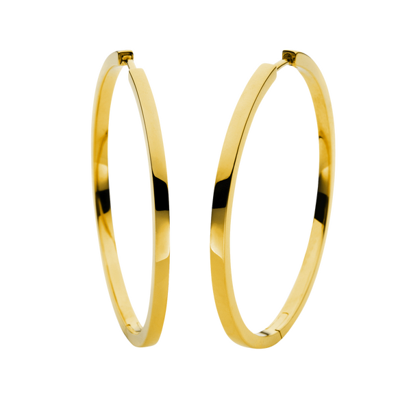 Brogle Selection Essentials gold hoop earrings