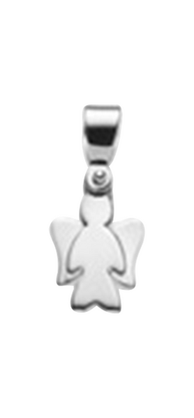 Brogle Classic angel pendant in gold Brogle Classic angel pendant in gold