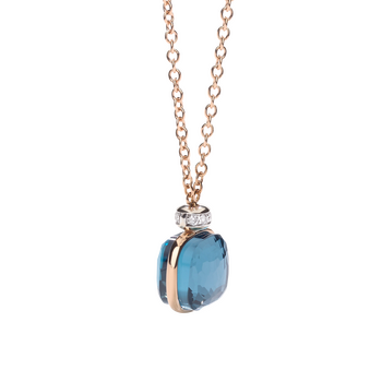 PCC2022 O6WHR DB0TL 020 Pomellato necklace nudo white gold 18kt rose gold 18kt diamond blue london topaz1 a3bd4604591b783df