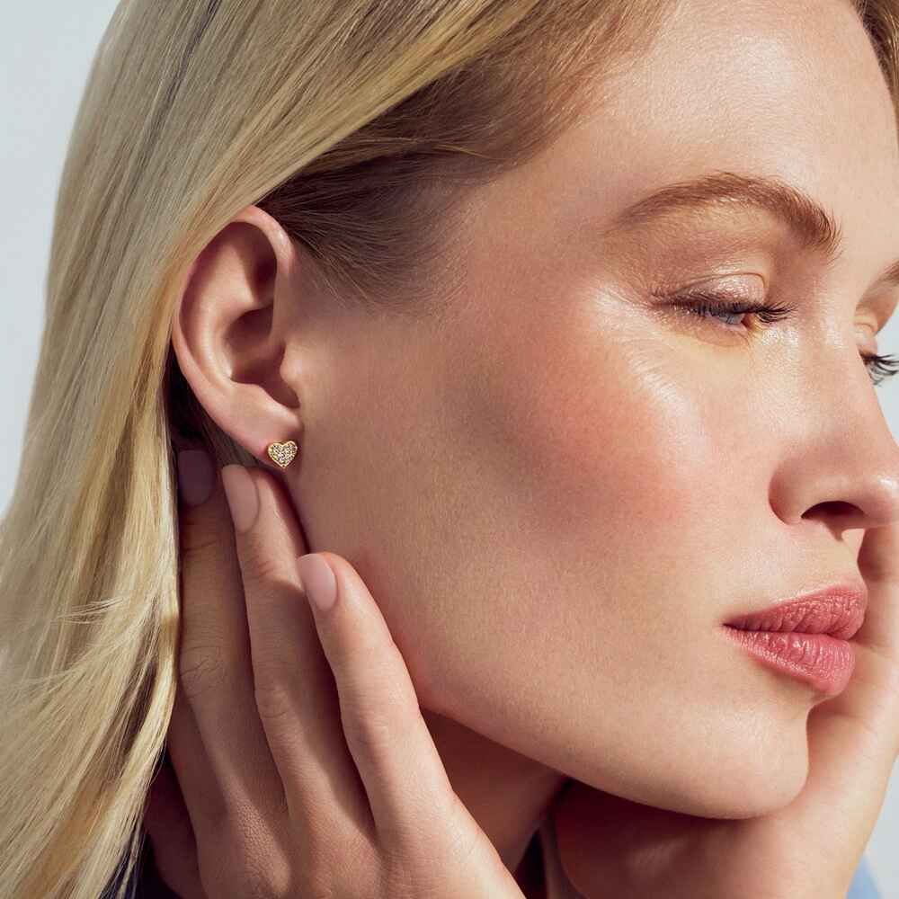 SIF Jakobs Cuore stud earrings