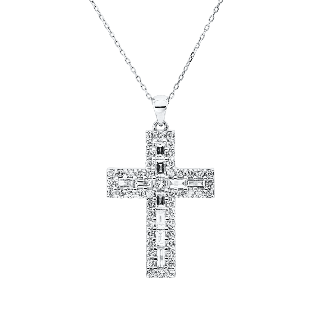 Brogle Selection necklace with diamond cross