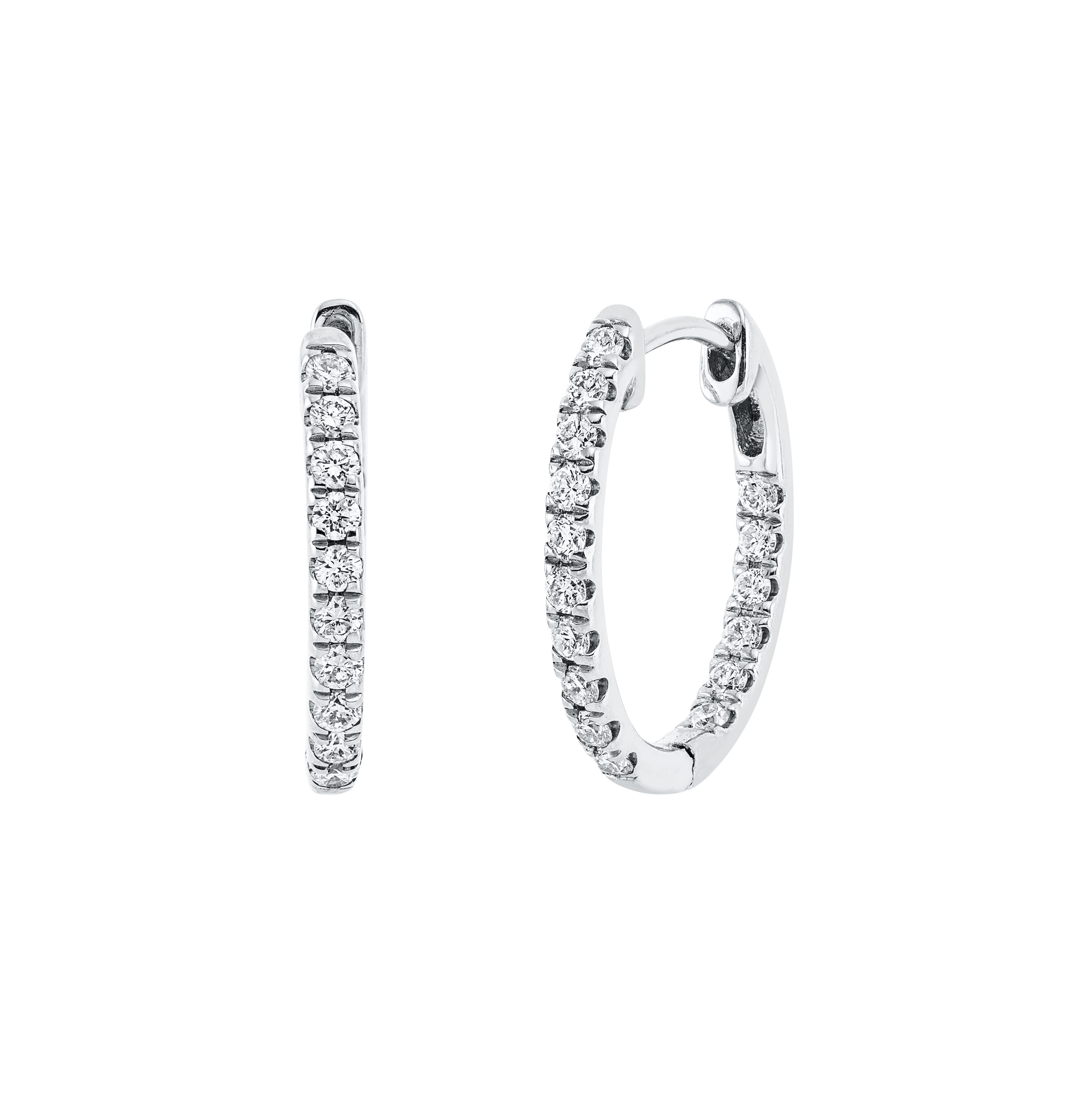 Brogle Classic Diamantcreolen Brogle Classic Diamantcreolen