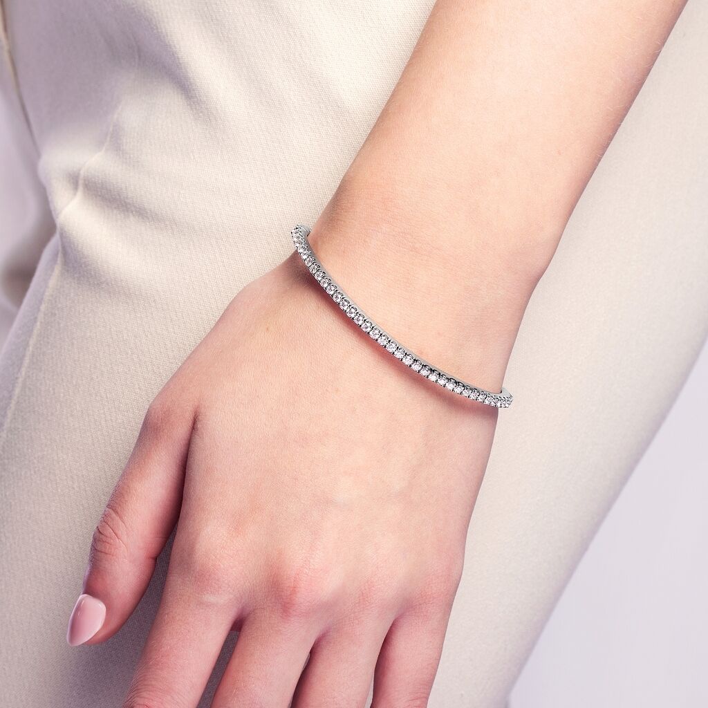 Brogle Selection flexible tennis bracelet Brogle Selection flexible tennis bracelet