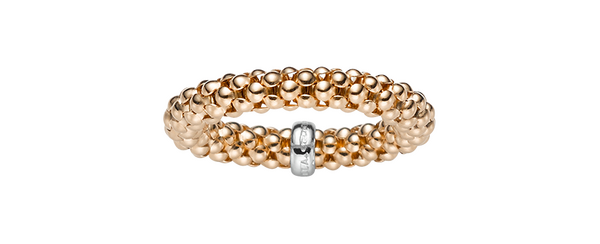 Brogle Classic Bicolor Goldring flexibel 4mm Brogle Classic Bicolor Goldring flexibel 4mm