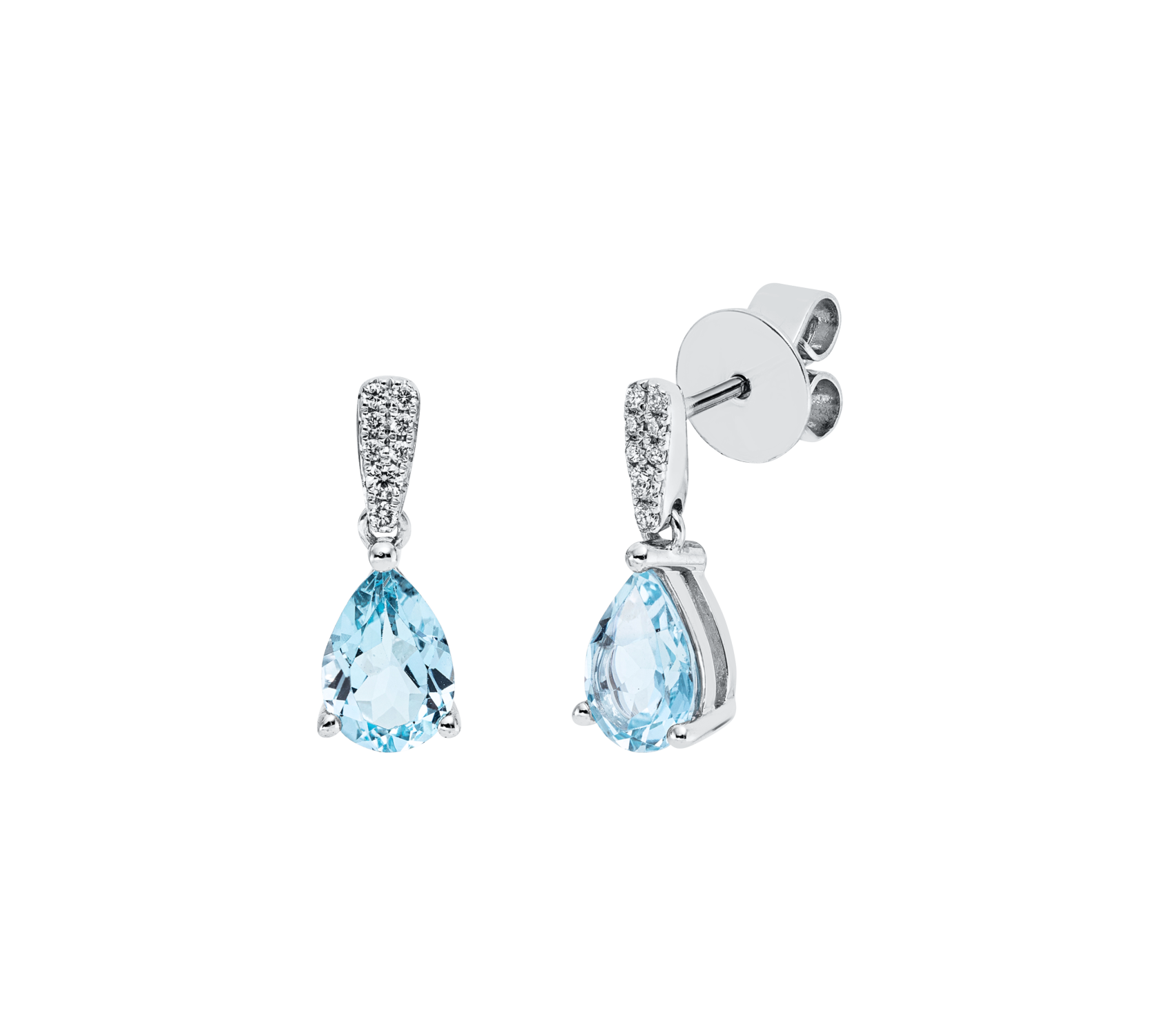 Brogle Classic Sky-Topasohrhänger