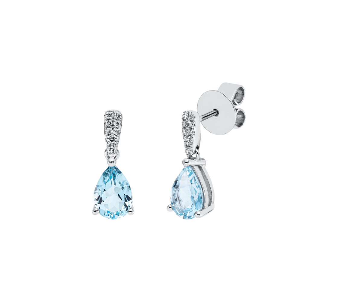 Brogle Classic Sky-Topasohrhänger