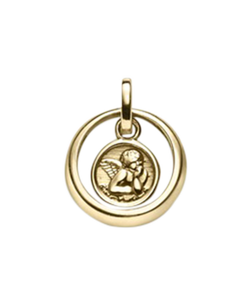 Brogle Classic Engelanhänger aus Gold