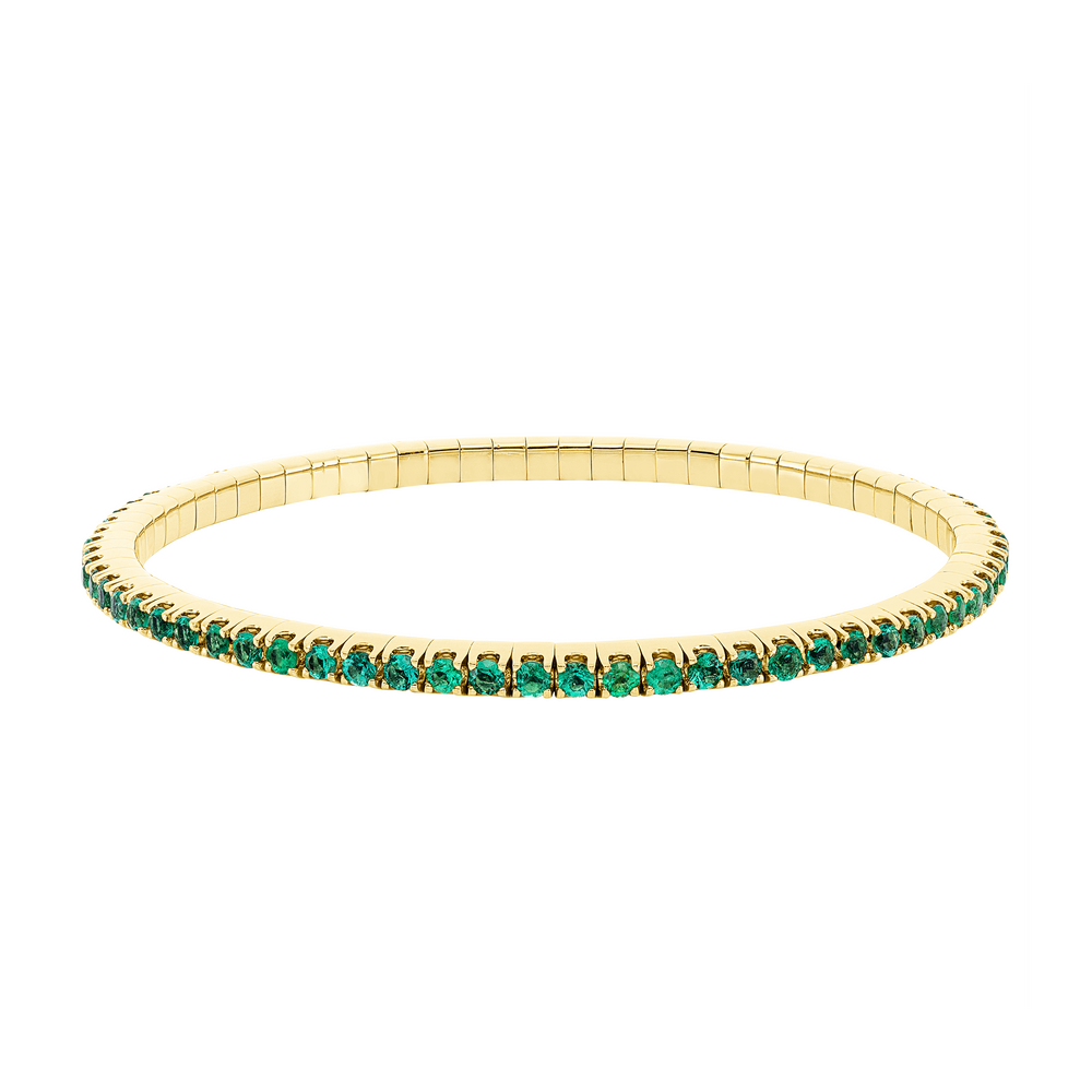 Brogle Selection emerald bracelet flexible Brogle Selection emerald bracelet flexible