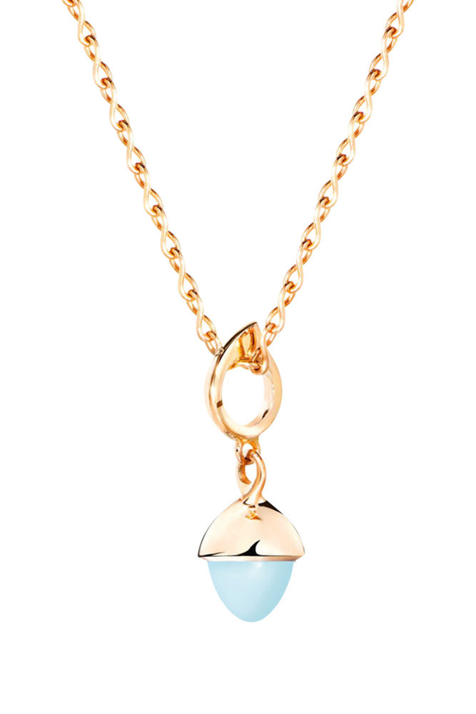 Tamara Comolli Mikado Flamenco Aqua-Chalcedon Anhänger Tamara Comolli Mikado Flamenco Aqua-Chalcedon Anhänger