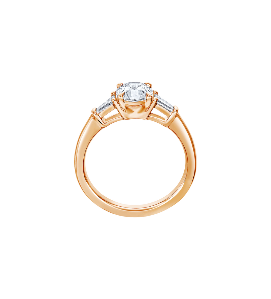 Brogle solitaire ring