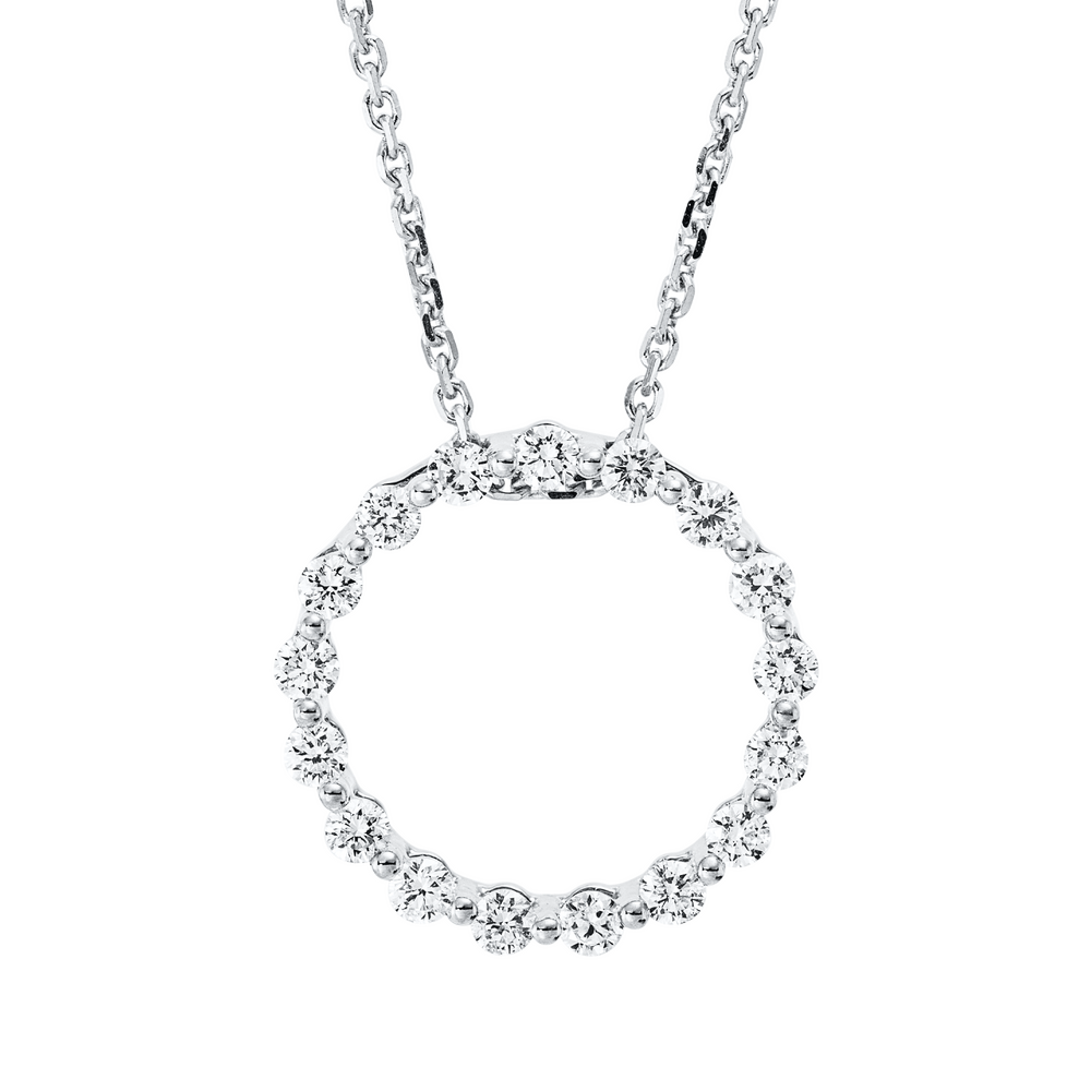 Brogle Classic necklace with diamond pendant