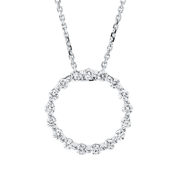 Brogle Classic necklace with diamond pendant