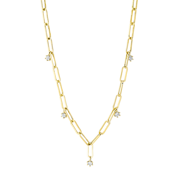 Brogle Classic necklace with diamond pendant Brogle Classic necklace with diamond pendant