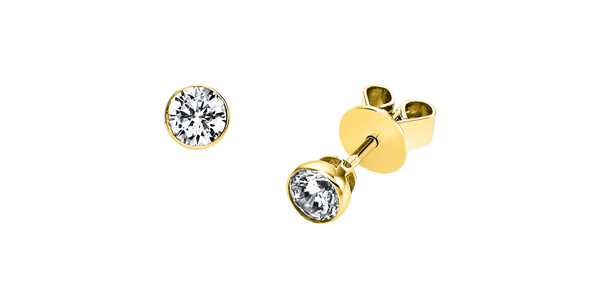 Brogle solitaire ear studs Sophie up to 0.5 carat Brogle solitaire ear studs Sophie up to 0.5 carat