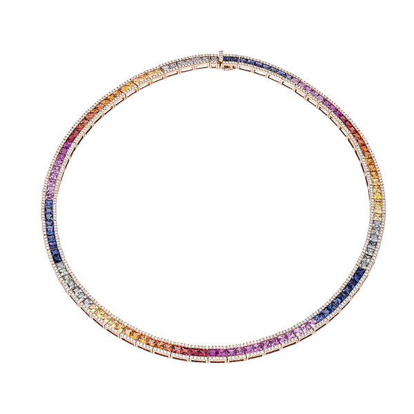 Brogle Selection Saphirkette Rainbow