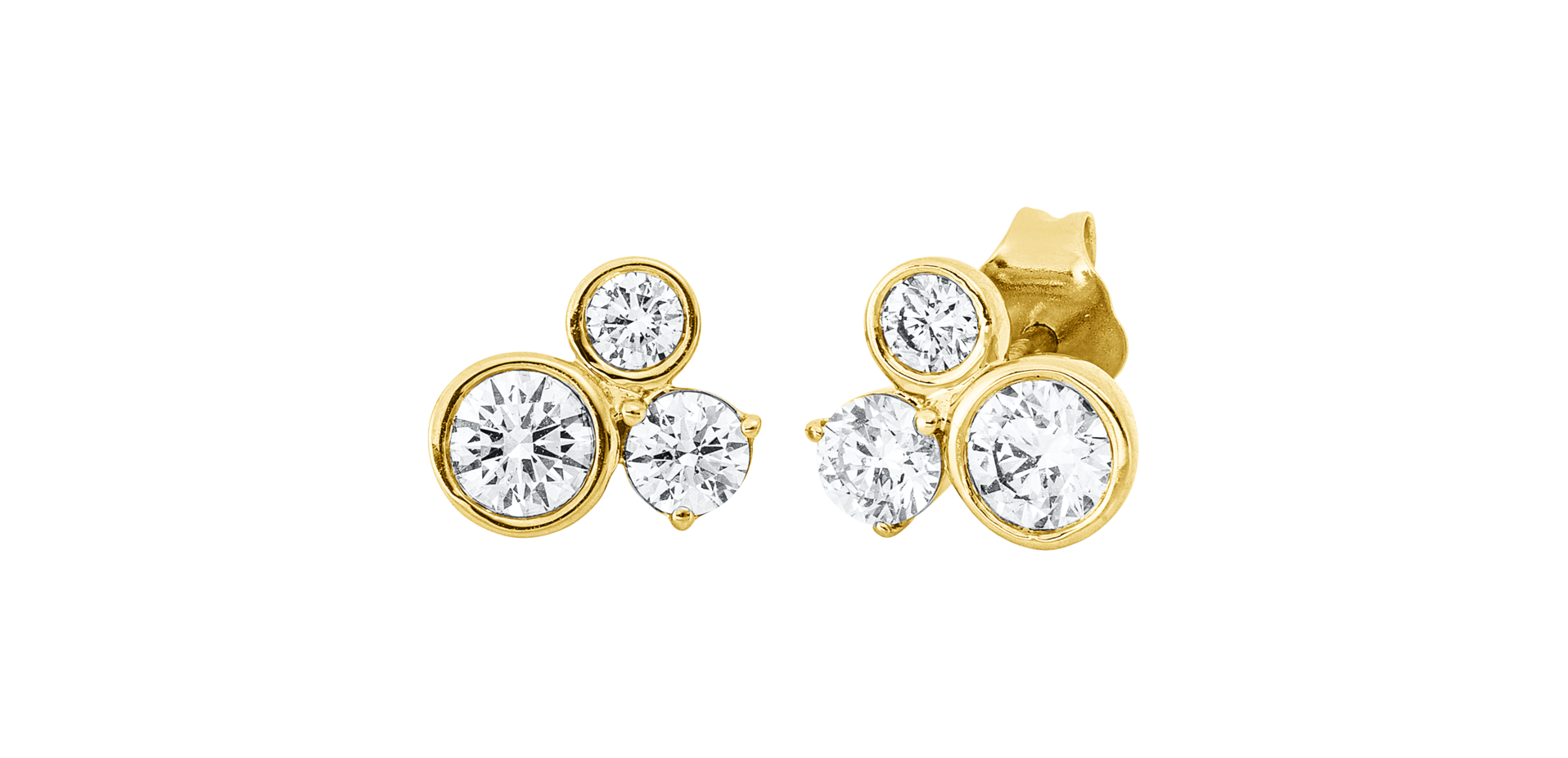 Brogle Classic diamond stud earrings Brogle Classic diamond stud earrings