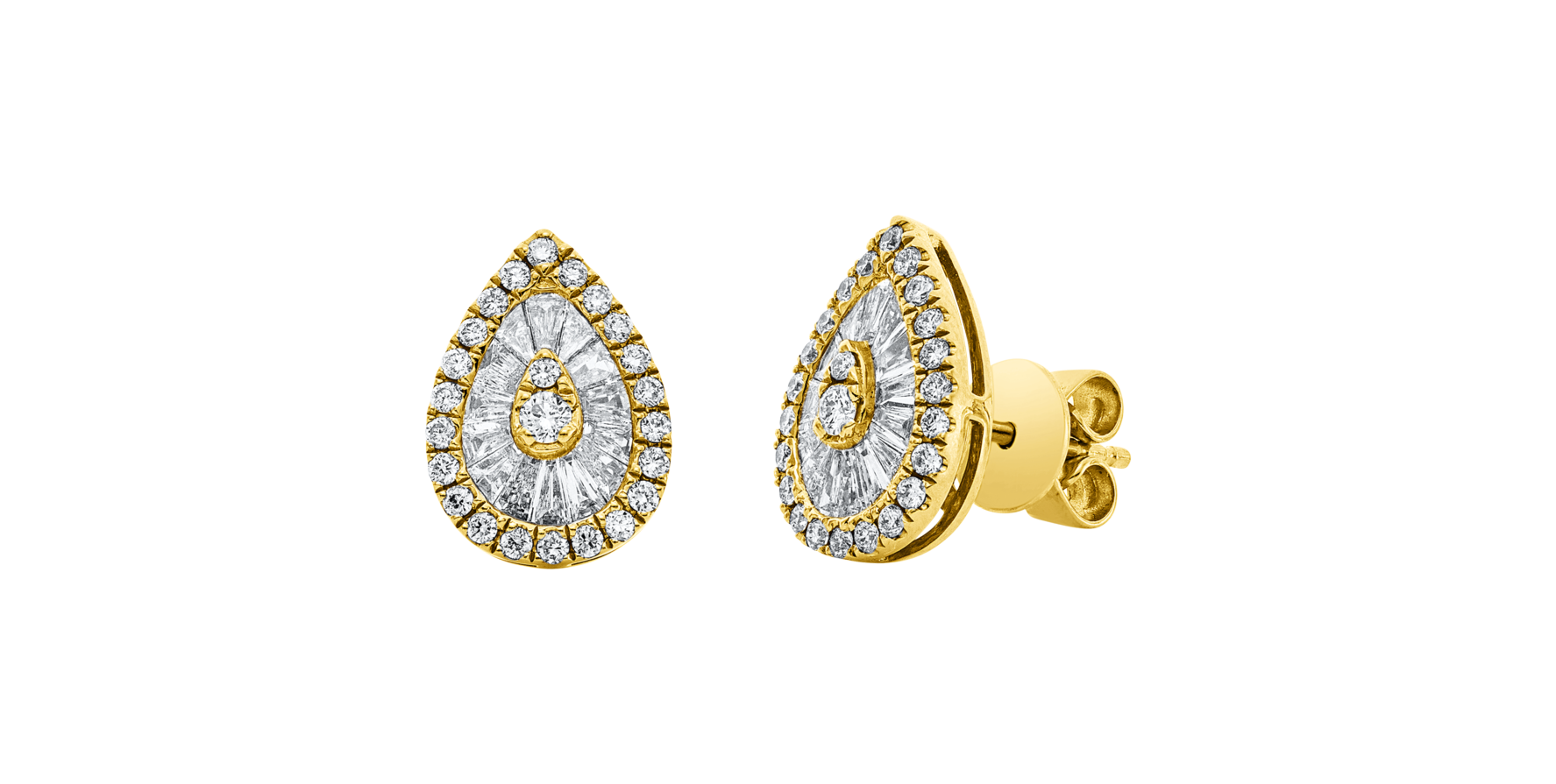 Brogle Classic diamond stud earrings Brogle Classic diamond stud earrings