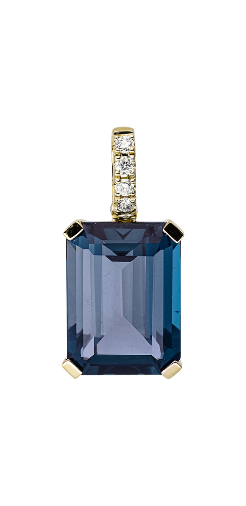 Brogle Classic amethyst pendant