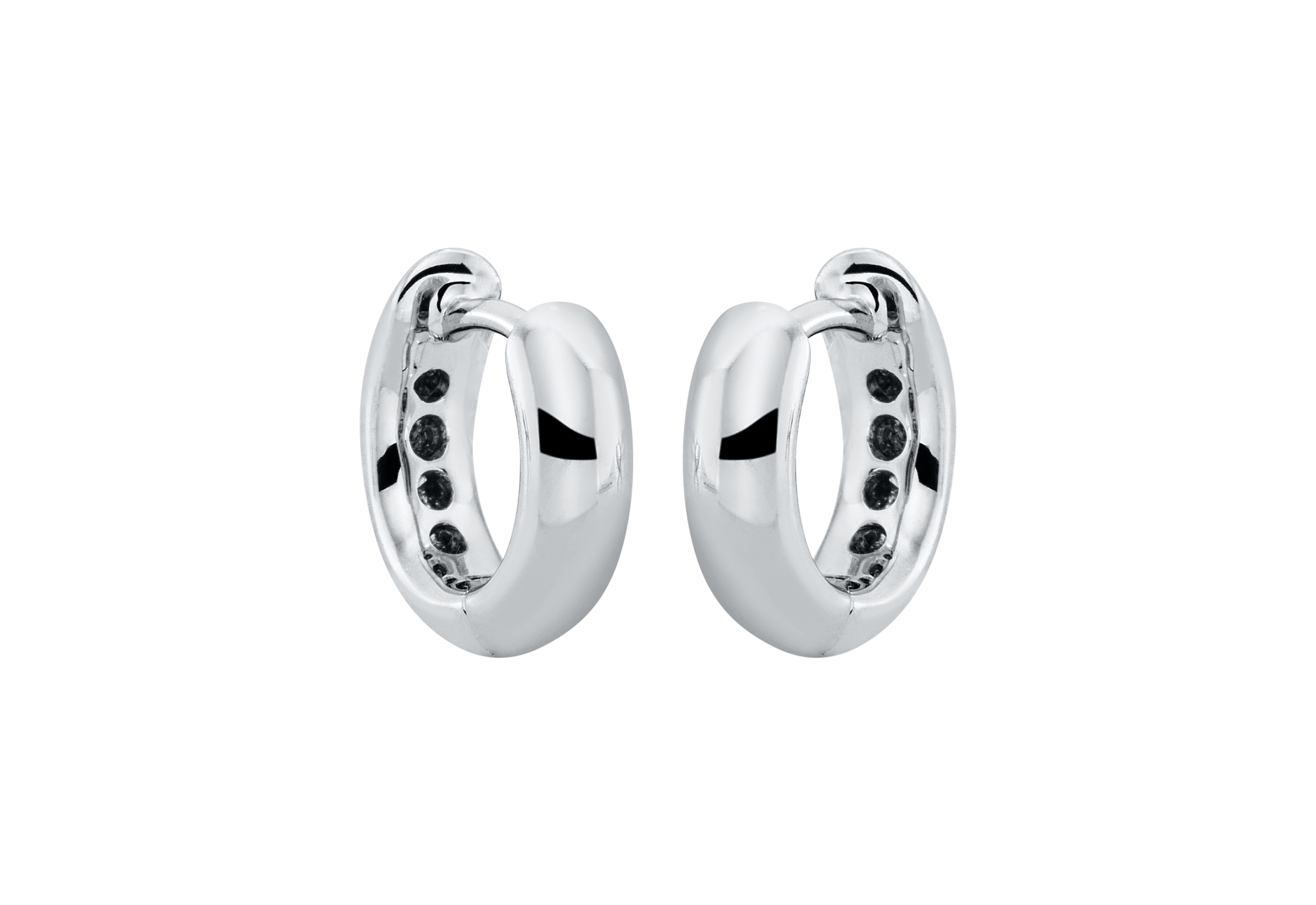 Brogle Classic gold hoop earrings Brogle Classic gold hoop earrings