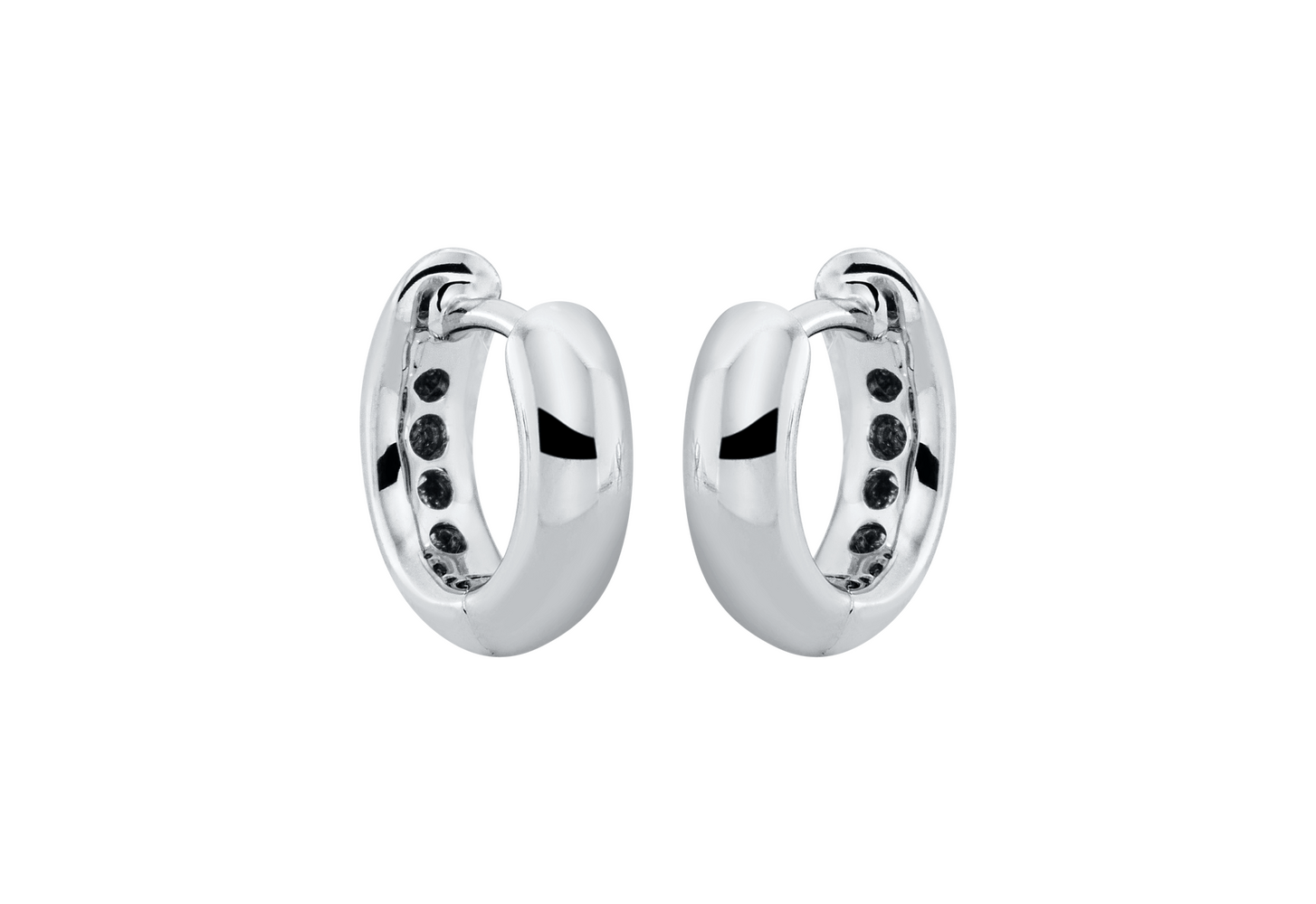 Brogle Classic gold hoop earrings Brogle Classic gold hoop earrings